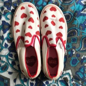 Vans hearts slip ons shoes sneakers